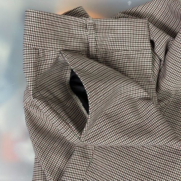 Aritzia Babaton Atelier Walker Houndstooth Ankle Pants - Picture 6 of 12